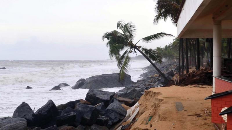 Sea erosion gives Ullal residents jitters