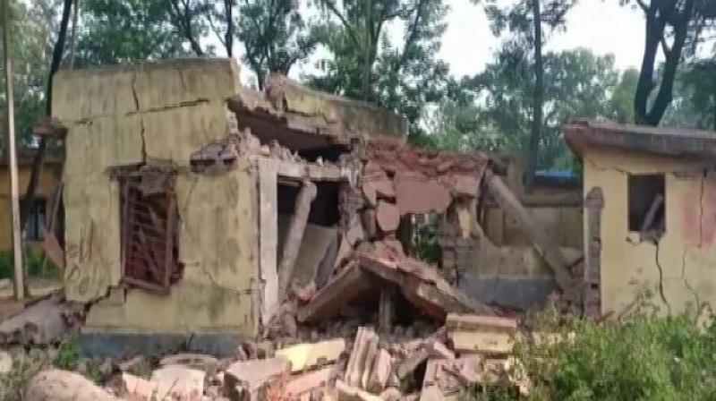 Blast in Panchayat Heath centre building in Bengalâ€™s Birbhum