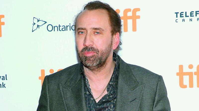 Nicolas Cage frequents visits to a bar