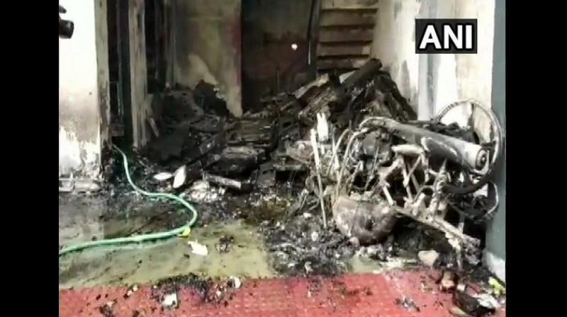 5 killed after fire breaks out at their house in Lucknow\s Indira Nagar