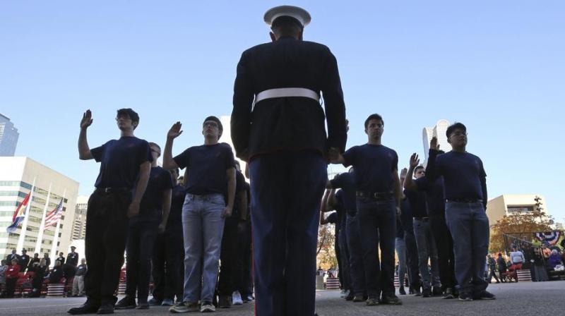 Gunnery Sergeant Joseph Felix was convicted a day earlier of maltreatment of the recruits during their basic training at the Parris Island, South Carolina base. (Photo: AP/Representational)