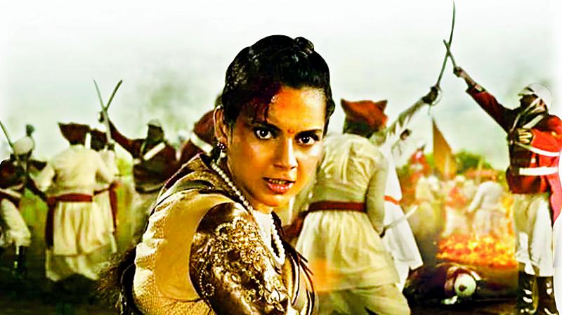 There are several sword fight, battle scenes in Manikarnika and all are choreographed beautifully. Kangana is often at the centre of these and shes ferocious, nimble and believable.
