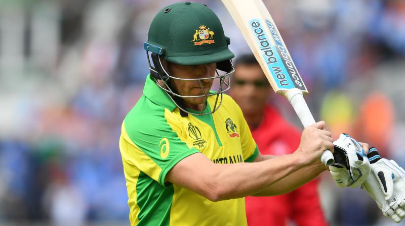 ICC CWC\19: Aaron Finch blames slow start for loss against India
