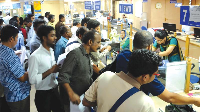 Demonetisation has unleashed a scramble among the public who started queuing up in banks to get a portion of their hard-earned money back.