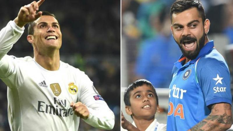 Virat Kohli reveals he draws inspiration from Ronaldo