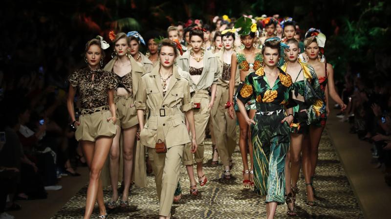 Italian fashion house brings out jungle theme on ramp