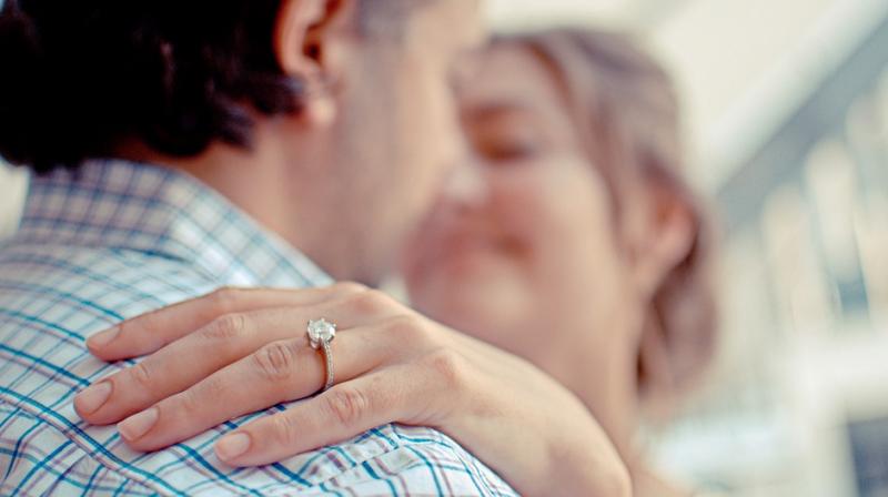Why is it traditional to have a diamond engagement ring?