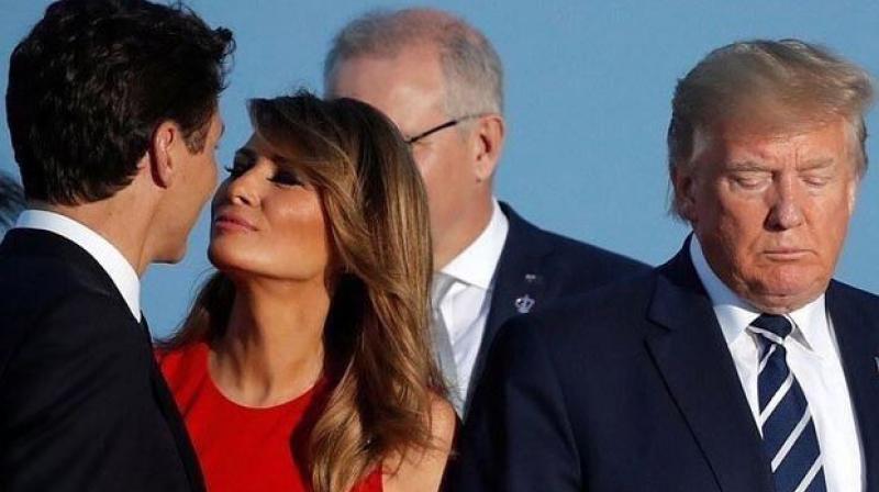 Photo of Melania Trump, Justin Trudeau at G7 goes viral, here are netizen\s reactions