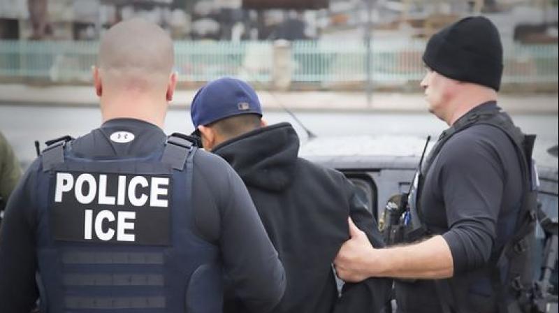 Federal Officers from US Immigration and Customs Enforcements (ICE) Enforcement and Removal Operations (ERO) arrested 45 people in the Houston area for violating US immigration laws during a five-day enforcement action. (Photo: File | AFP)