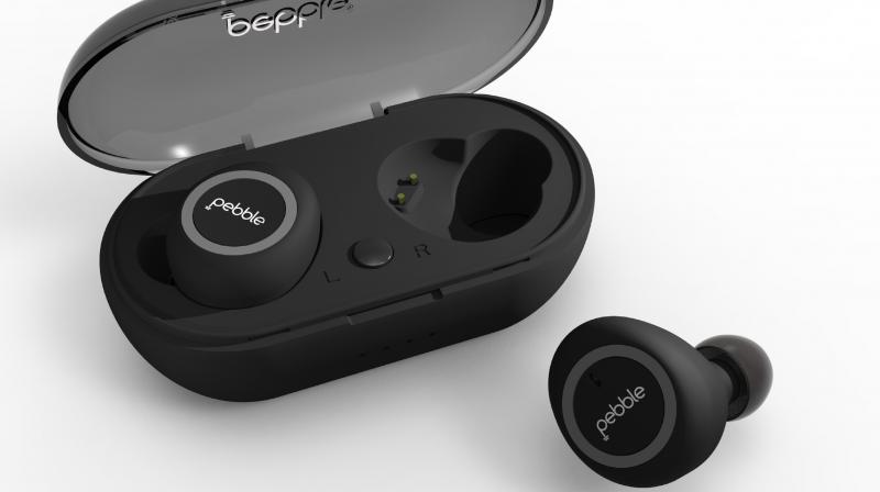 Pebble launches new wireless, touch-sensitive earbuds