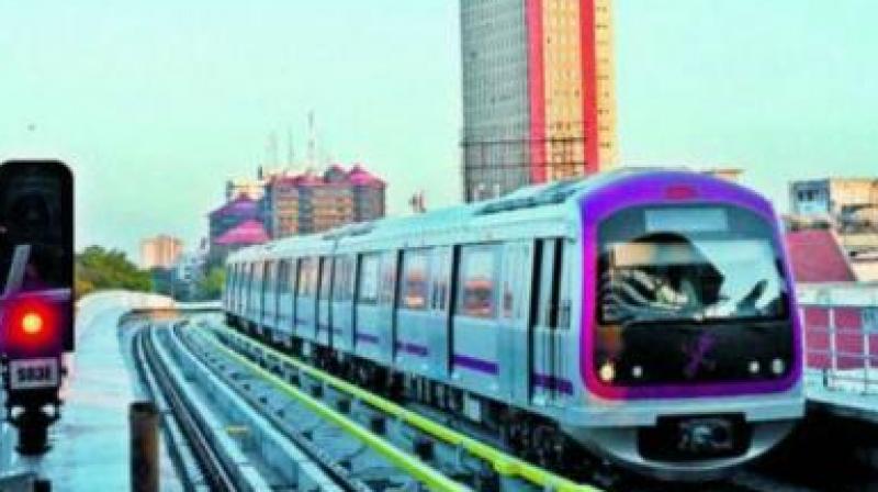 The Delhi Metro has been insisting upon the AP government to pay around Rs 60 crore due to them as part of the agreement to build Amaravati Metro.