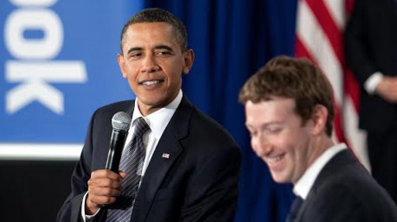 Former US president Barack Obama and Facebook founder Mark Zuckerberg (Photo: Youtube)