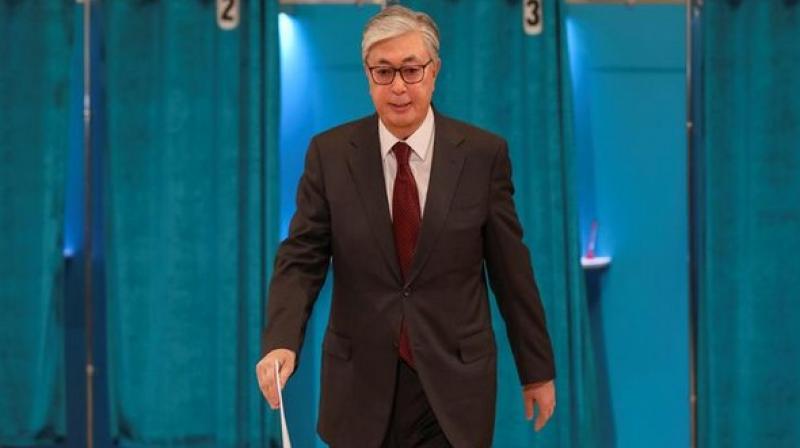 Interim President of Kazakh wins Presidential election
