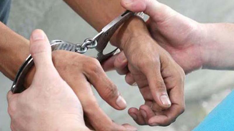The police first arrested the man who boasted of his exploits which led to the arrest of eight others. (Representational image)