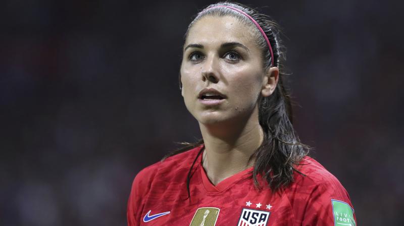 \Wanted to keep it interesting\, says Alex Morgan on tea-drinking celebration
