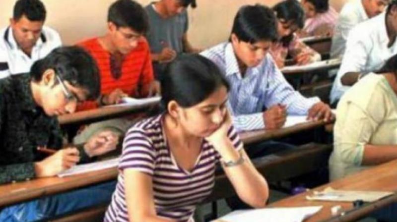 Students demand that the authorities should soon to take strict action against the students  involved in the question paper leakage. (Representational image)