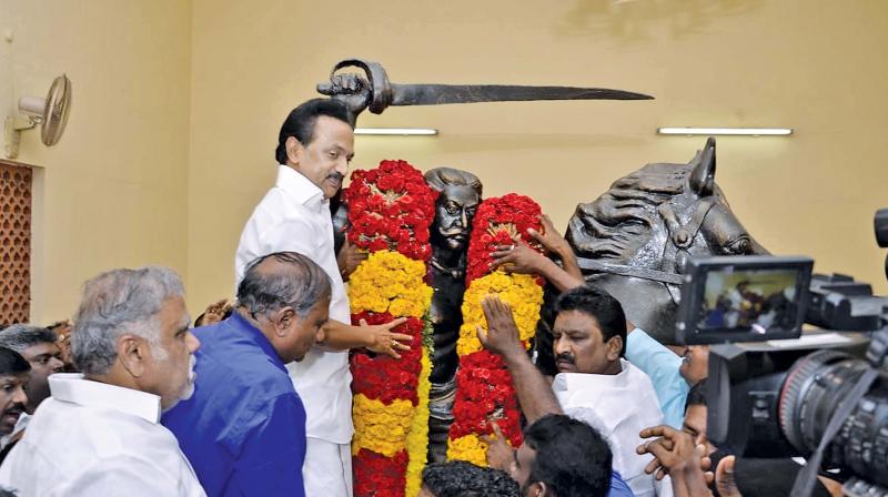 M K Stalin charges Centre, state with diversionary tactics