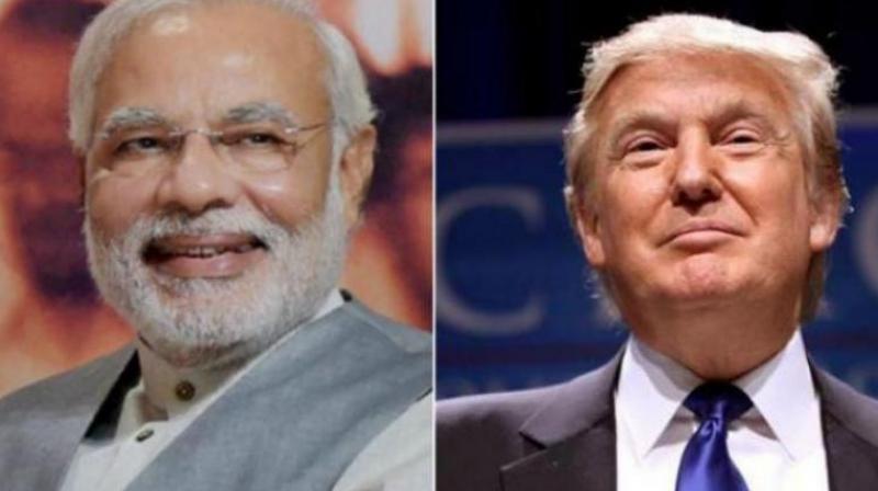 Prime Minister Narendra Modi and US President Donald Trump. (Photo: PTI/AP)
