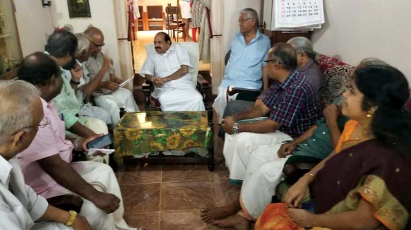 Thiruvananthapuram: CPM leaders visit houses to regain lost ground
