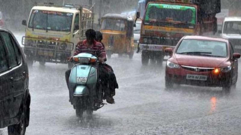 According to IMD predictions, districts including Adilabad, Nirmal, Mancherial, Nizamabad, Khammam, Warangal, Jayashan-ker-Bhupalpally, Bhadradri-Kothagudem, Peddapalli and Jagtial would receive heavy rains in next two days.     (Representational Image)