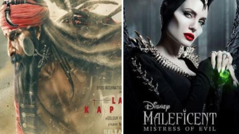 \Laal Kaptaan\ has slow start, \Maleficent 2\ leads day one at box office