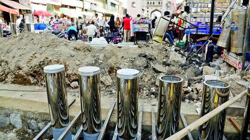 Hyderabad: Installation of bollards to be completed in six weeks