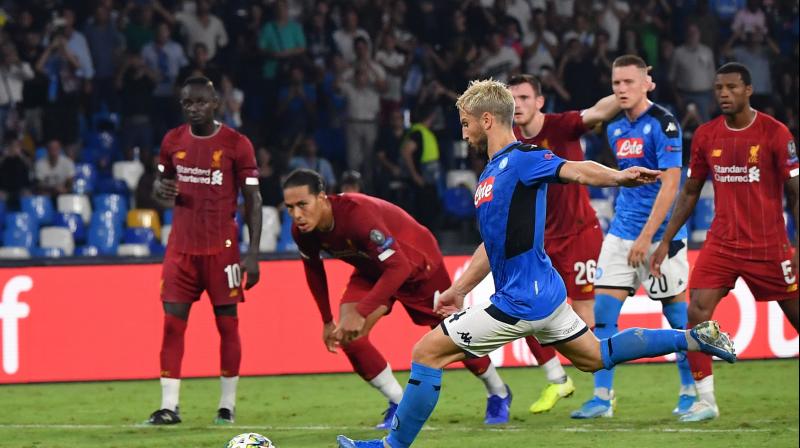 UCL 2019-20: Liverpool begin title defense with 2-0 away defeat against Napoli