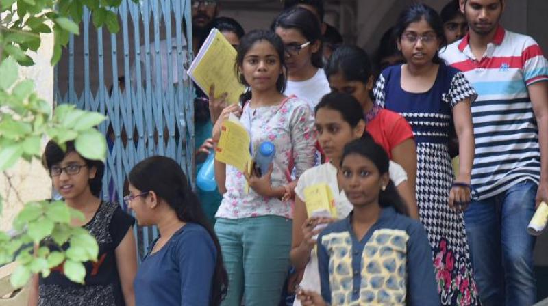 The students of social and tribal welfare residential schools have delivered a great performance in IIT- JEE, 2017. 33 tribal students and 25 residential school students have qualified for admission into IITs across India. (Photo: DC)