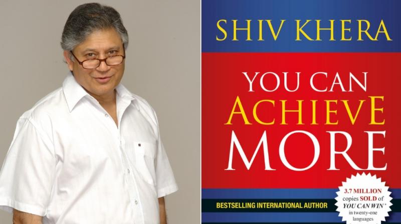 Khera points towards the title of the book You Can Achieve More and says no matter what stage of life a person is in; they need to ask themselves if they have optimised their performance.