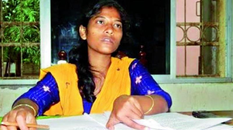 A file photo of Itishree Pradhan, the teacher who was set on fire in 2013.