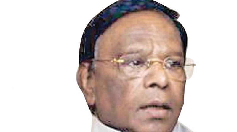 Puducherry Chief Minister V Narayanasamy