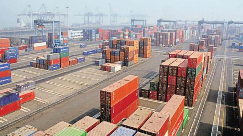Exports grow 11 per cent in March; trade deficit narrows