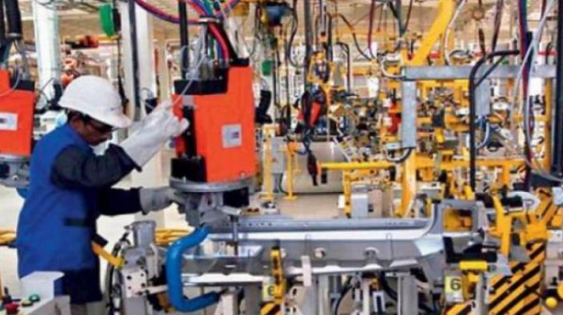 India\s manufacturing growth at 6-month low in March: PMI