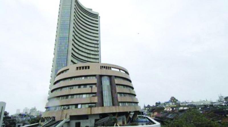 Sensex drops over 150 points amid weak global cues