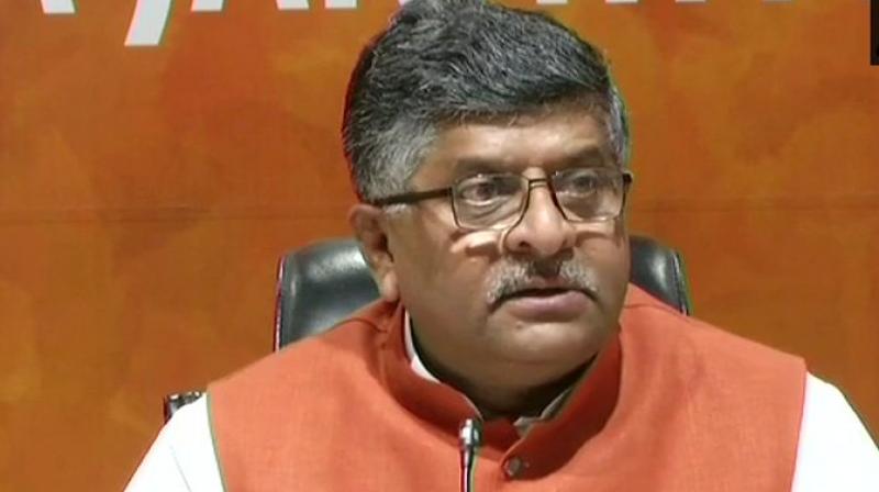 Opposition parties were trying to spread bitterness, casteism and regionalism in the country to target the BJP, Union Minister Ravi Shankar Prasad alleged.