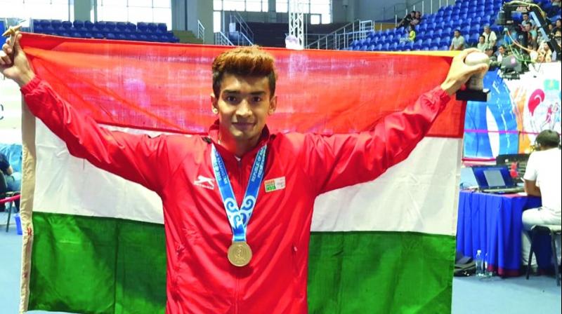 Shiva Thapa first Indian to punch gold at Presidentâ€™s Cup
