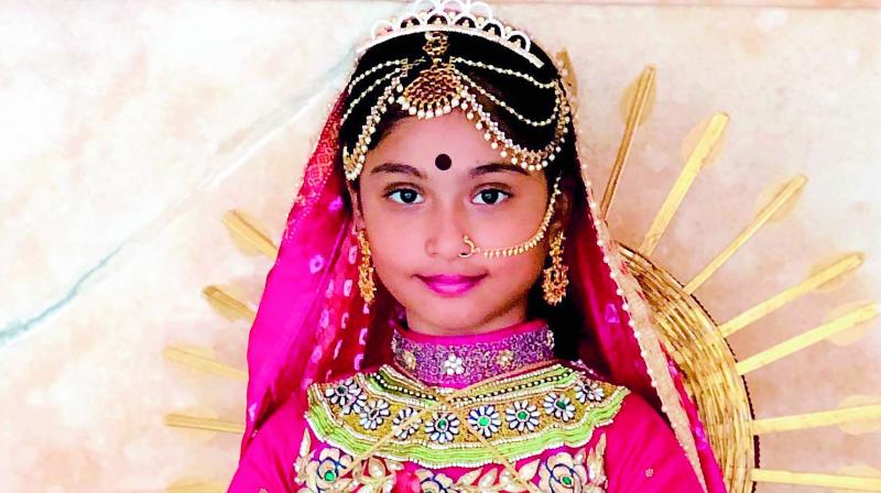 8-year-old girl from Vijayawada wins global talent competition