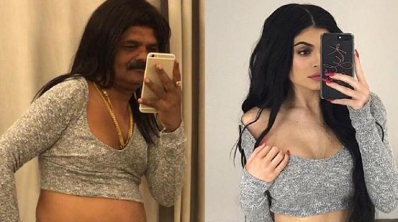 Just Sul dresses up as reality TV star Kylie Jenner. (Photo: Just Sul Instagram)