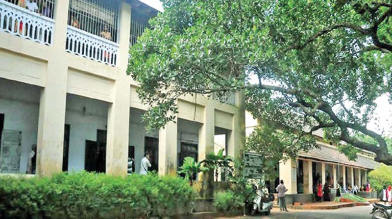 The Zamorins Guruvayoorappan college campus.