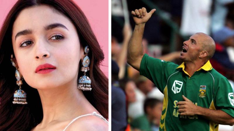 Twitter goof-up: Herschelle Gibbs fails to recognise Alia Bhatt; she later responds