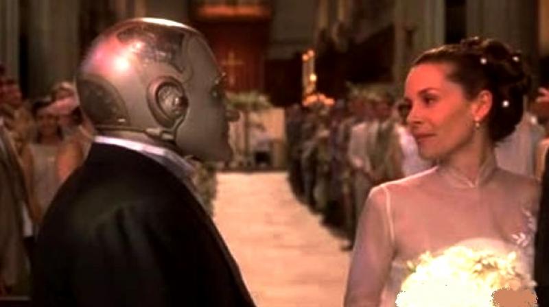 They say chances of marriages working out are higher with robots (Photo: YouTube)