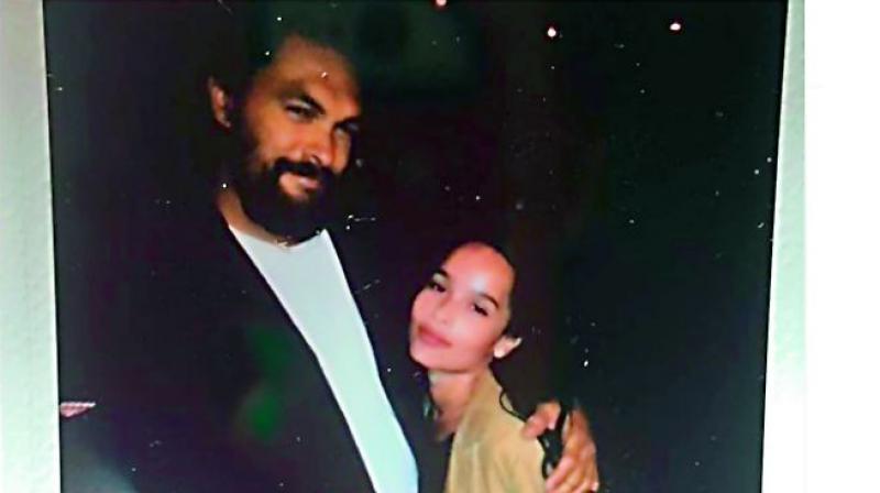 Jason Momoa, who is married to Zoe Kravitzs mom Lisa Bonet, took to Instagram on October 14 to share his thoughts on his step-daughter Zoe Kravitz being cast as Catwoman in The Batman. (Photo source instagram)