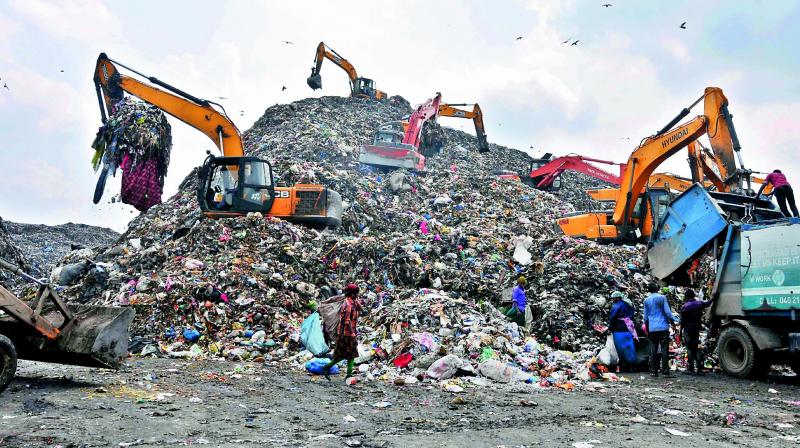 Hyderabad: Trash stench makes life hell in colonies