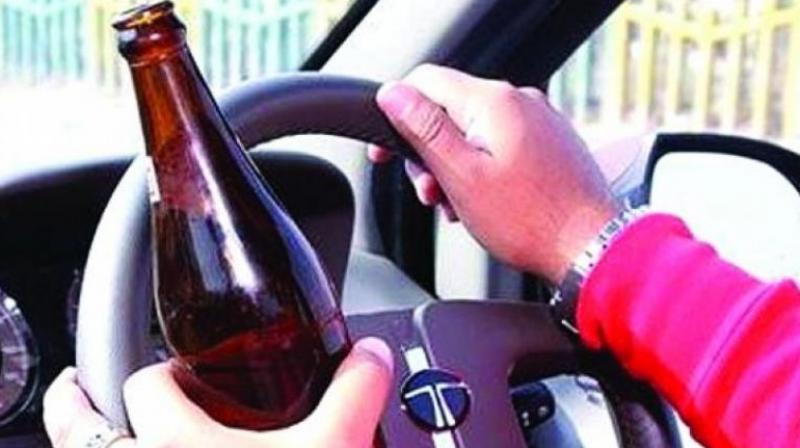 Hyderabad: Drunk rider, pal manhandle cops