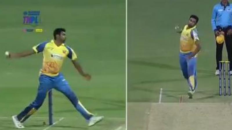Watch: Ravichandran Ashwin stuns fans with unique bowling action in TNPL