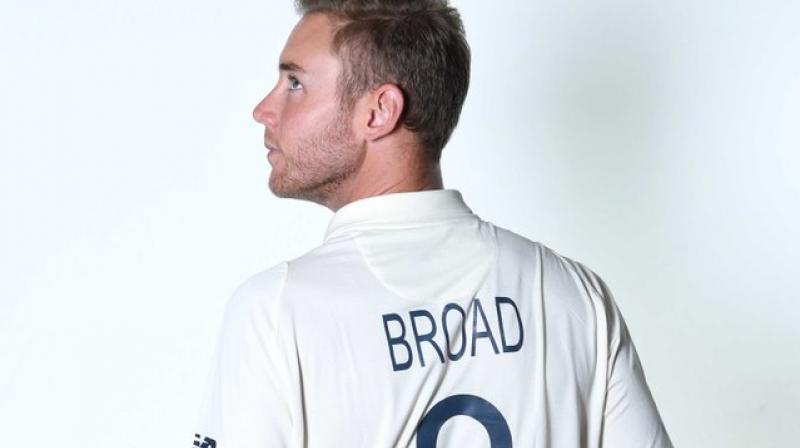 England\s Stuart Broad shares new Ashes jersey look