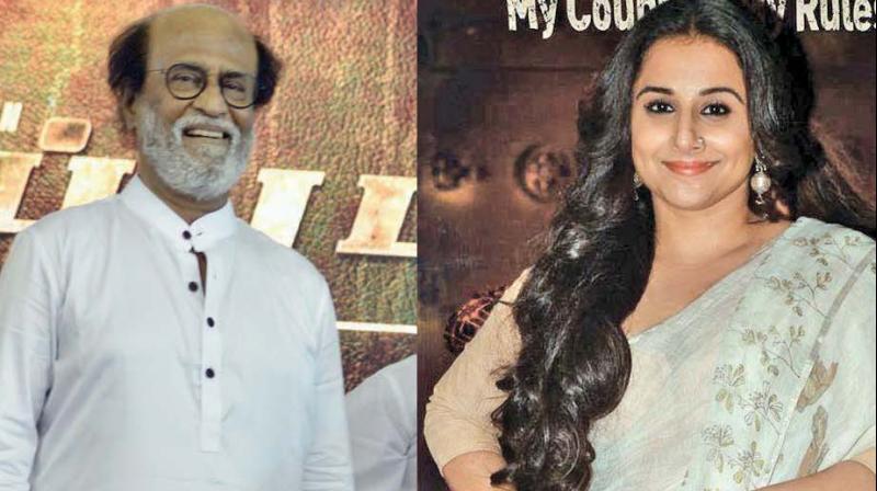 This is the third time Vidya is missing out on acting alongside Thalaivar. Earlier, she was considered for acting in Superstars previous flicks Lingaa and Kabali.