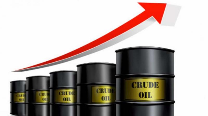 Crude oil futures up on global cues