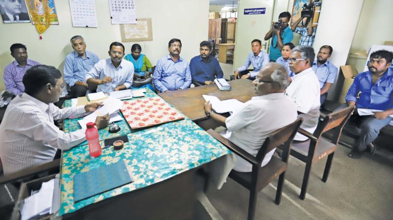 Chennai Metro Rail Limited staff stop stir after talks with Government