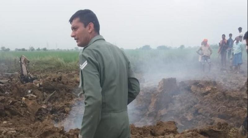MiG 21 aircraft crashes in Madhya Pradesh, pilot eject safely
